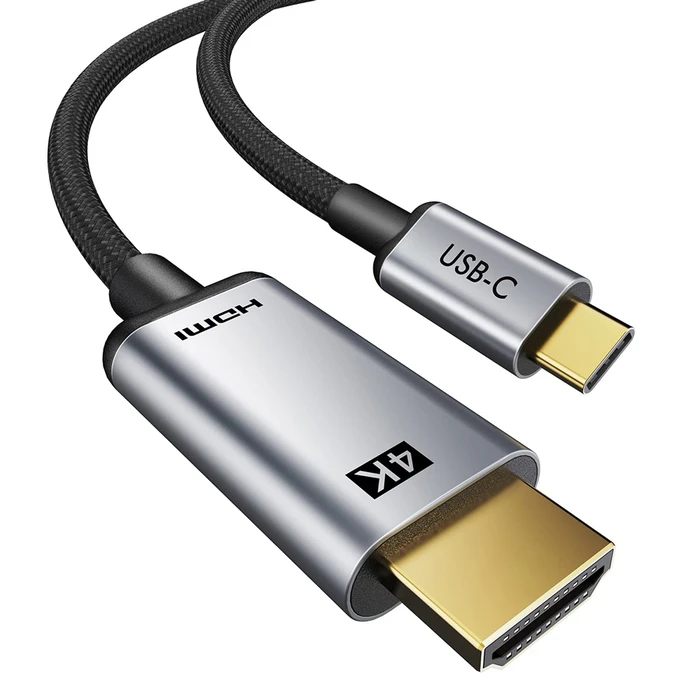 CABLETIME USB-C to HDMI Cable CT-CMHD2 (DM131045), 4K/60Hz, 5m, Black