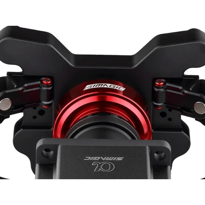 SIMAGIC Τιμόνι GT1-SD 330mm (τύπου D) QR70, Δέρμα/Alcantara