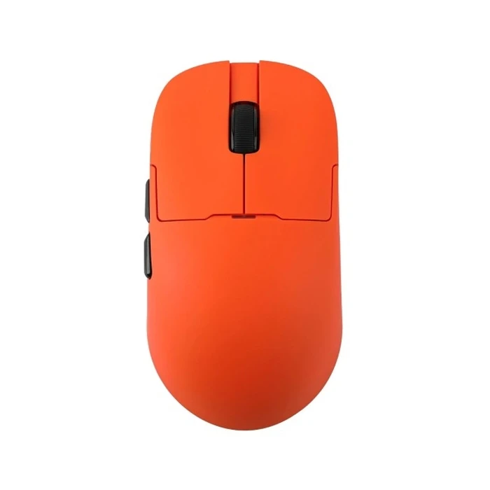 Ασύρματο ποντίκι Ajazz AJ159 APEX 3950-8K με σταθμό φόρτισης, πορτοκαλί