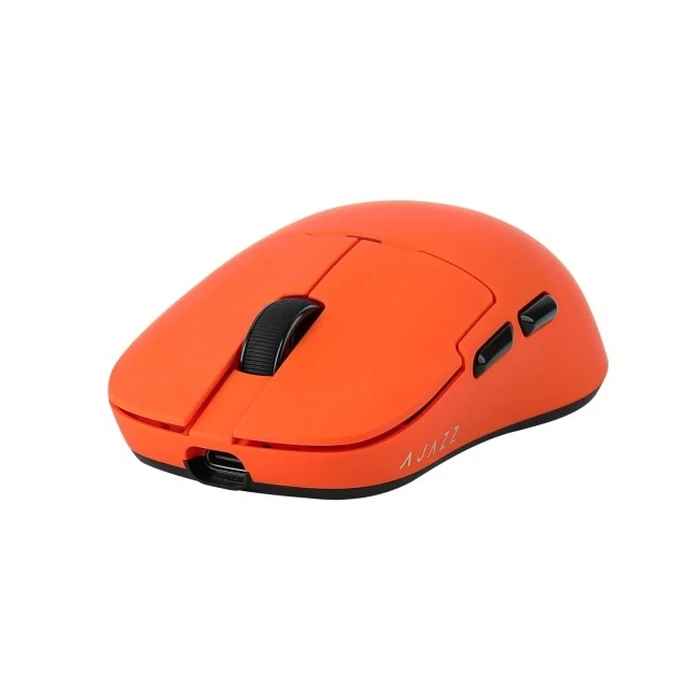 Ασύρματο ποντίκι Ajazz AJ159 APEX 3950-8K με σταθμό φόρτισης, πορτοκαλί