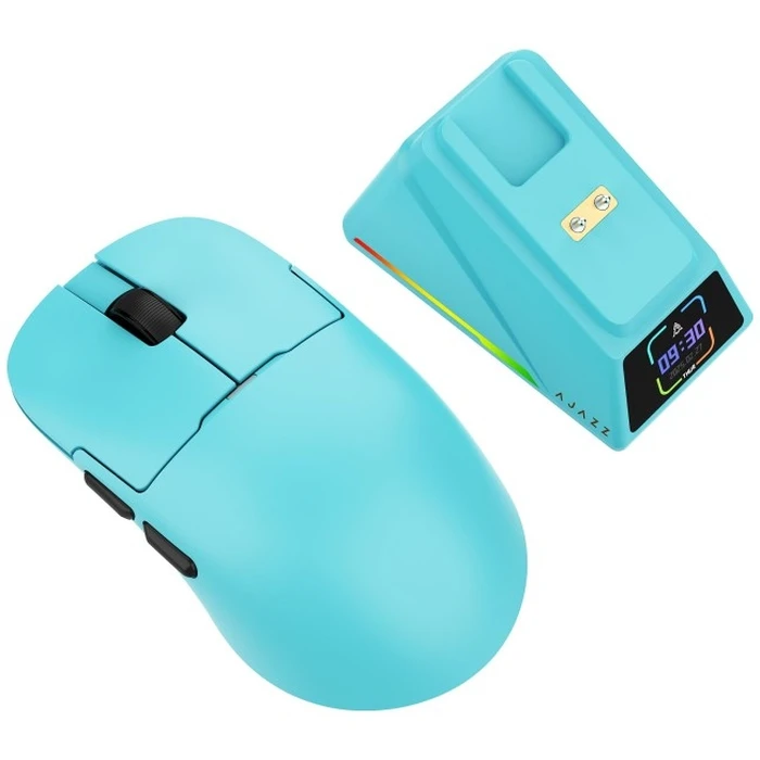 Ajazz AJ159 APEX 3950-8K Wireless Gaming Mouse with Docking Station - Blue
