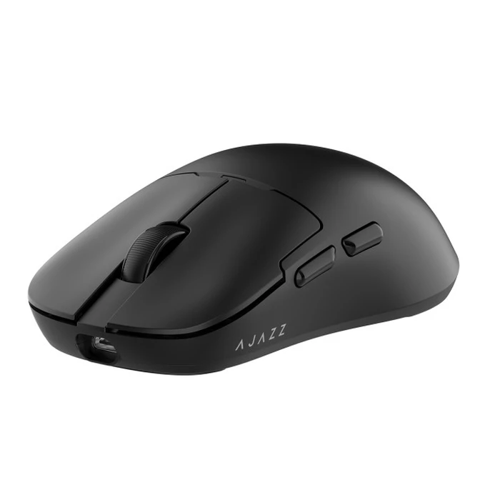 Ασύρματο gaming ποντίκι Ajazz AJ159P MC 3311 με σταθμό φόρτισης, Μαύρο