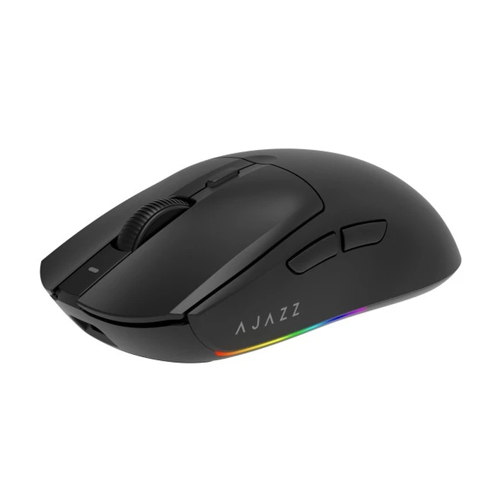 Ajazz AJ139 V2 MC Wireless Gaming Mouse with Docking Charging Station - Black (PAW3311, 12000 DPI)