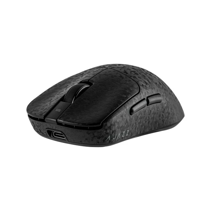 Ασύρματο gaming ποντίκι Ajazz AJ199 Carbon Fiber μαύρο