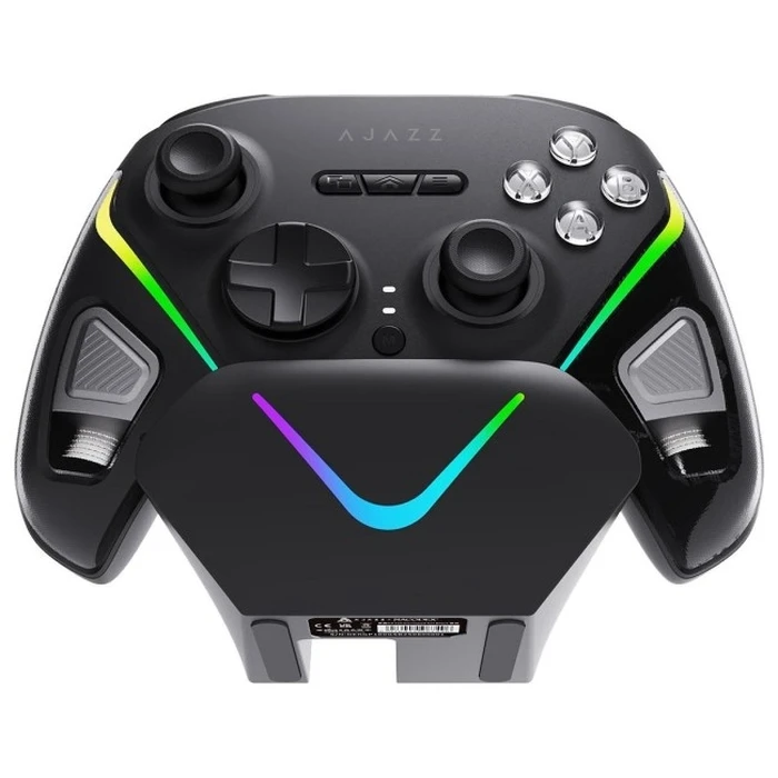 Ajazz GP100S ασύρματο gamepad με σταθμό σύνδεσης — Μαύρο