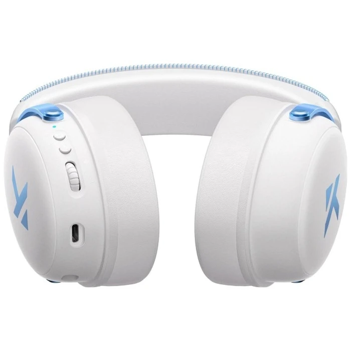 Mchose HW-V9-3 (V9 Pro) Sky White / White-Blue Wireless Gaming Headset