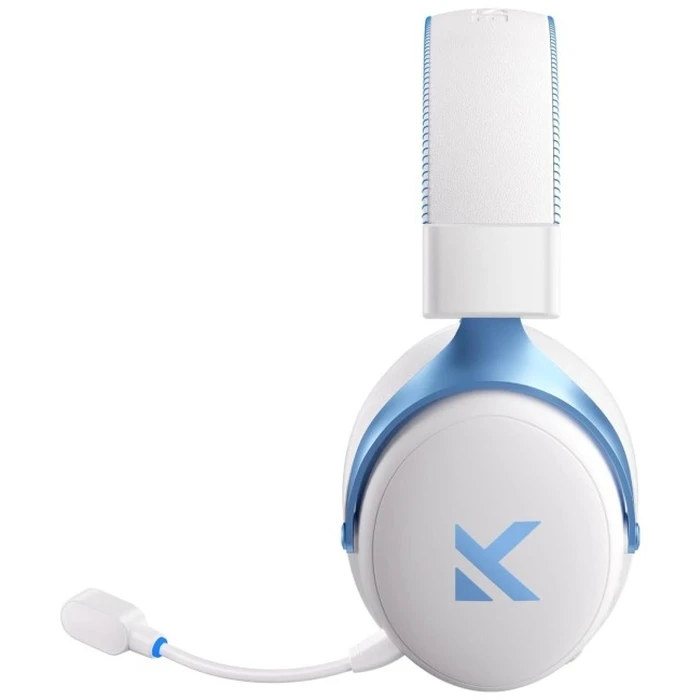 Mchose HW-V9-3 (V9 Pro) Sky White / White-Blue Wireless Gaming Headset