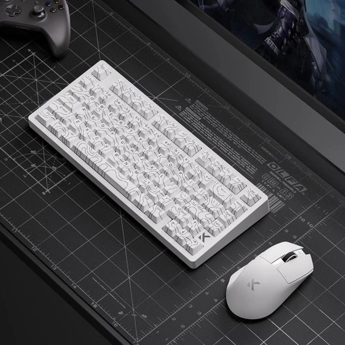 Mchose Jet 75 (MC-Jet75-9) — 75% ενσύρματο gaming πληκτρολόγιο Hall Effect με μαγνητικούς διακόπτες (USB-C, 8K polling)