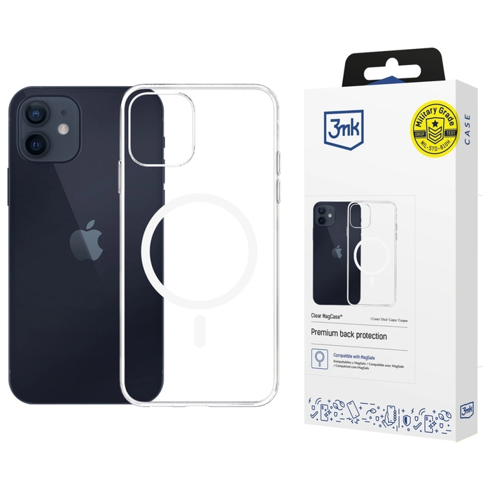 3MK Clear MagCase Apple iPhone 12 / 12 Pro