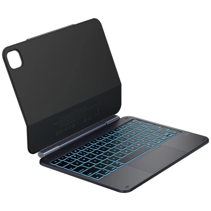 Typecase Edge θήκη με πληκτρολόγιο για iPad Pro 11" (M4 2024 / M5 2025) — Μαύρο