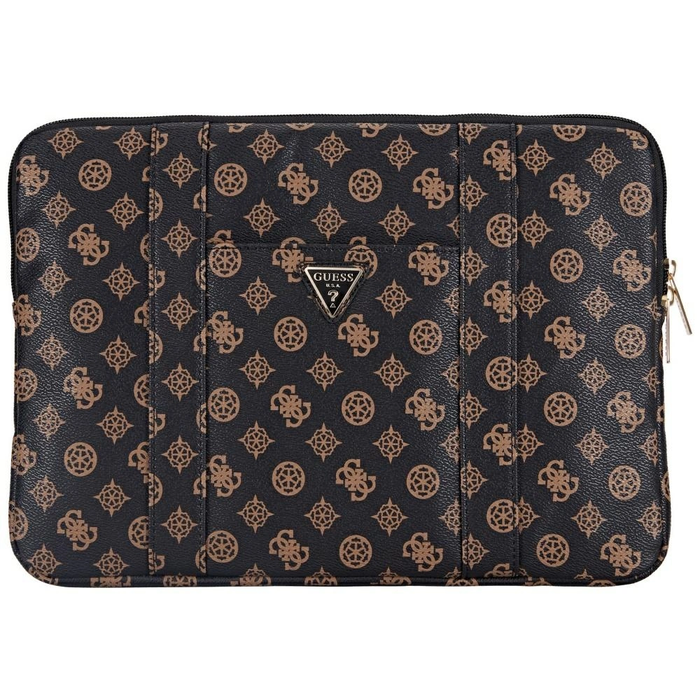 Guess Sleeve 14" Peony Pocket Triangle black