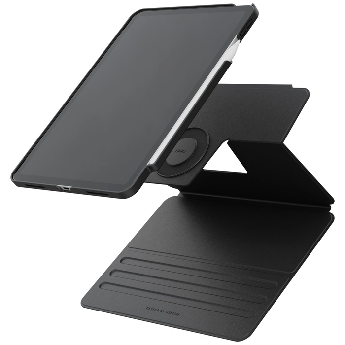 UNIQ Rovus Snapmount Magnetic 360 Rotating Detachable Apple iPad 10.9" 2022 / 11" 2025 black