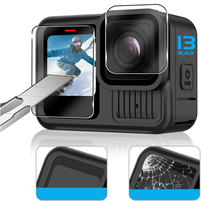 Tech-Protect Glass Fit+ GoPro Hero 13 Clear [2 PACK]