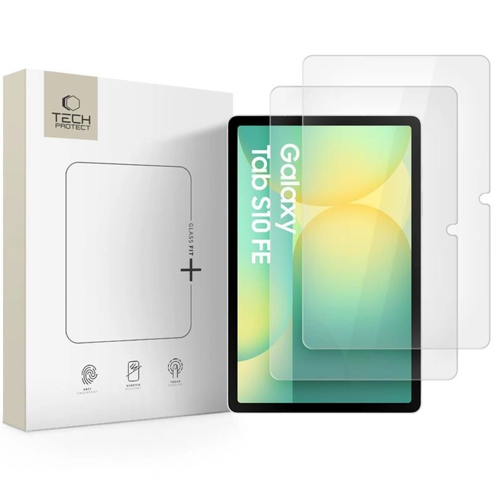 Tech-Protect Glass Fit+ Samsung Galaxy Tab S7 / S8 / S9 11.0 / S9 FE / S10 FE 10.9 Clear [2 PACK]