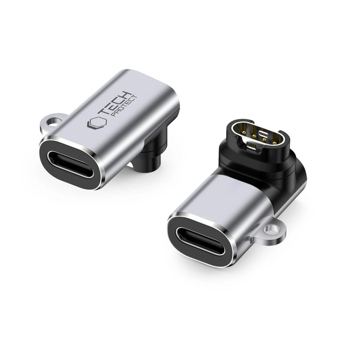 Tech-Protect Ultraboost Adapter USB-C / Garmin Watch Grey