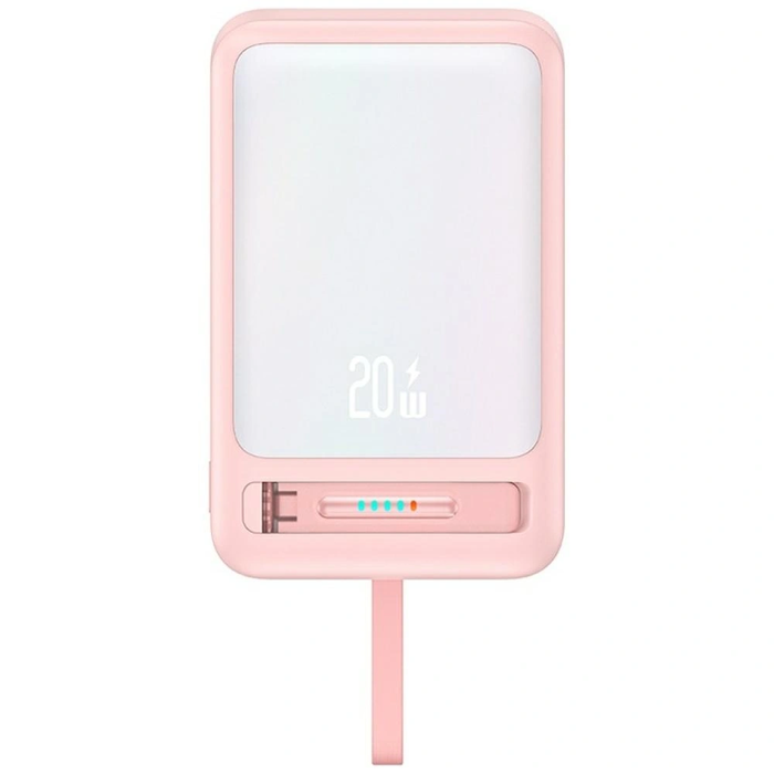 USAMS XM Series CD219 Powerbank 10000mAh Magnetic Wireless pink