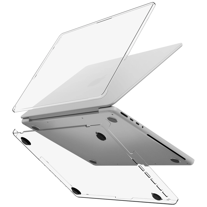 UNIQ Vero Apple MacBook Pro 14" 2021-2025 (M1/M2/M3/M4/M5) clear