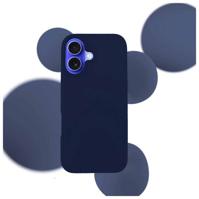 3MK Silicone Case Apple iPhone 16 navy blue