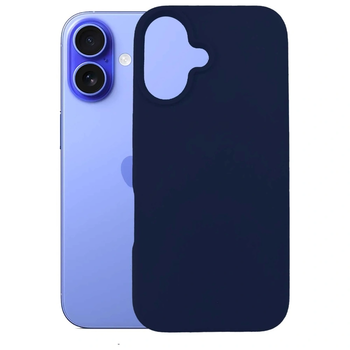 3MK Silicone Case Apple iPhone 16 Plus navy blue