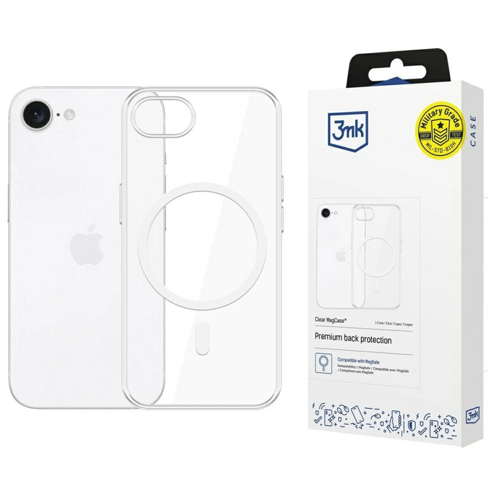 3MK Clear MagCase Apple iPhone 17e / 16e