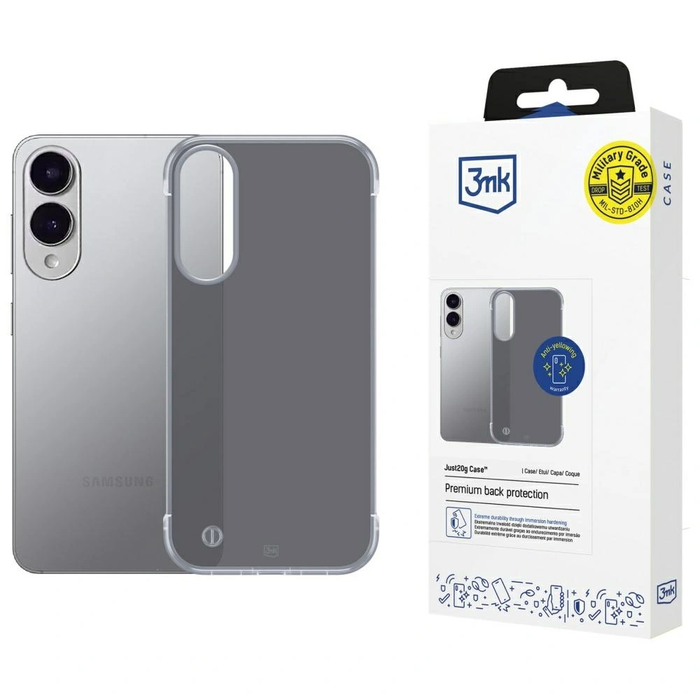 3MK Just20g Matt Case Samsung Galaxy S25 Edge black