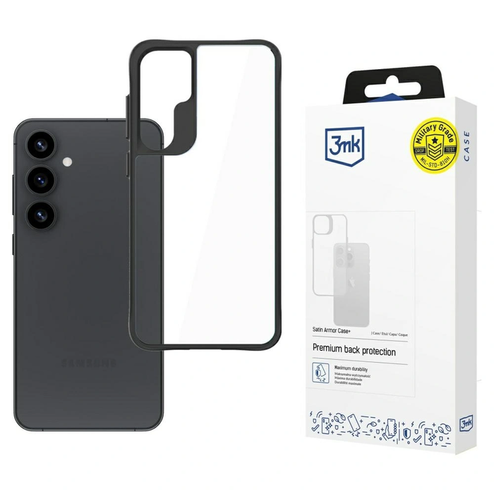 3MK Satin Armor Case+ Samsung Galaxy S25+ Plus