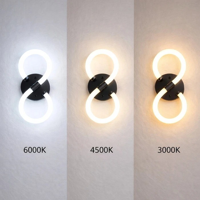 VenCore Eterna Gold 6093-20056 - Μοντέρνο Επιτοίχιο Φωτιστικό Απλίκα LED 12W Χρυσό