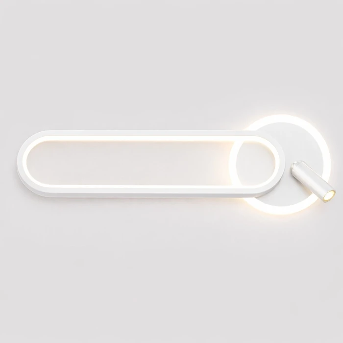 VenCore Velion White 6093-20074 - Επιτοίχιο Φωτιστικό LED 12W CCT Λευκό Αλουμίνιο