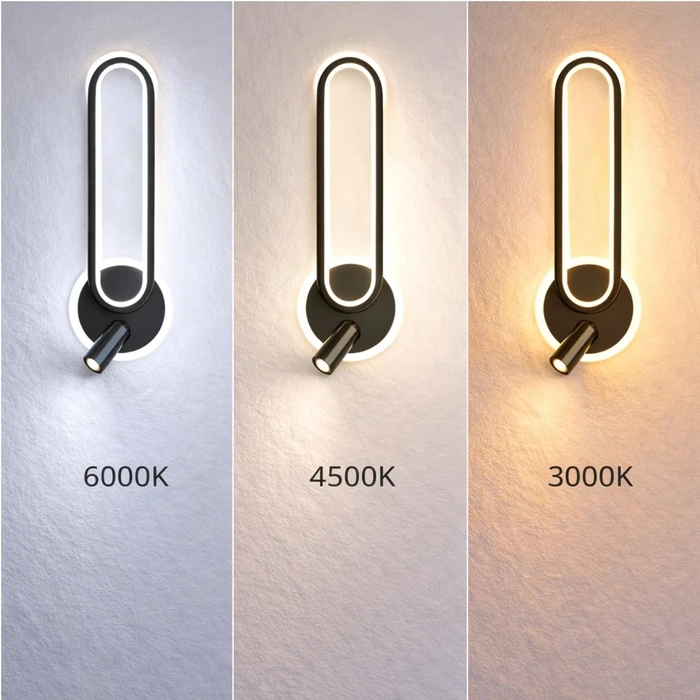 VenCore Velion White 6093-20074 - Επιτοίχιο Φωτιστικό LED 12W CCT Λευκό Αλουμίνιο