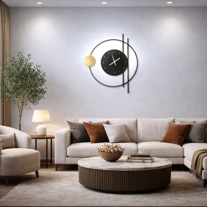 VenCore Horvian Gold 6093-20082 - Modern Wall LED Sconce 12W Gold Aluminum, CCT Adjustable