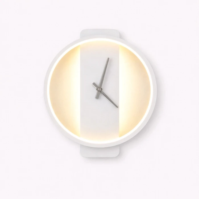 VenCore Chronor White 6093-20084 - Μοντέρνα Επιτοίχια Απλίκα LED 12W (Λευκό Αλουμίνιο, Ρυθμιζόμενο CCT)