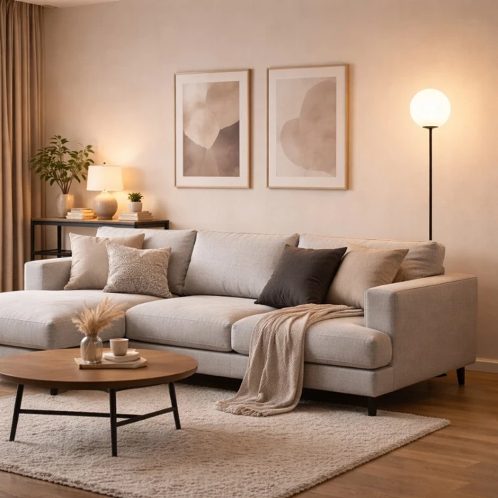 VenCore Orbia White Επιδαπέδιο Φωτιστικό 1xE27 Λευκό Αλουμίνιο Φ35 x Υ165 cm