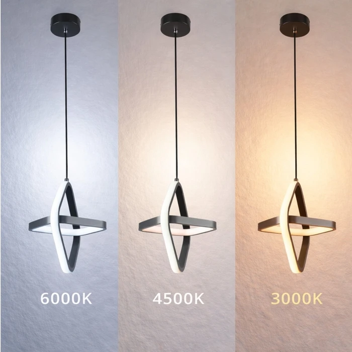 VenCore Axis White 6089-20027 - Μοντέρνο Κρεμαστό Φωτιστικό Οροφής LED 22W Λευκό Αλουμίνιο με Ρυθμιζόμενο CCT