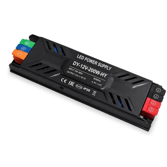 VenCore 6614-50011 - Τροφοδοτικό Αλουμινίου High Tech 200W 12V 16.7A