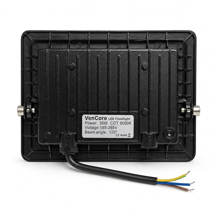 VenCore 9010-50005 - Floodlight LED Slim Series 30W 120° 3000 lm Natural White 4500K IP66