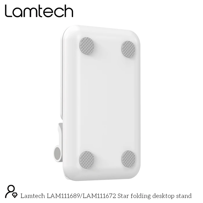 Βάση Tablet Lamtech 2IN1 FOLDING Desktop and Smartphones WHITE