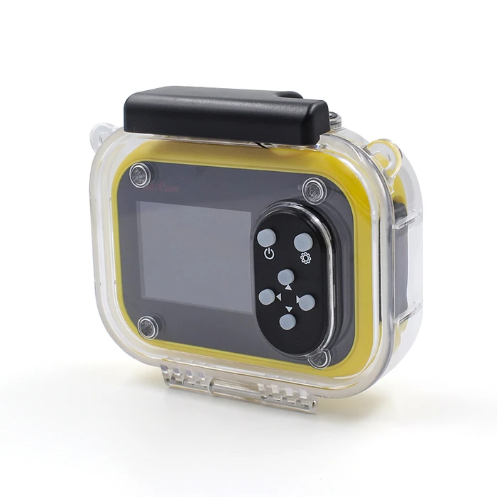 Action Camera Lamtech 2in1 Waterproof DIGITAL YELLOW