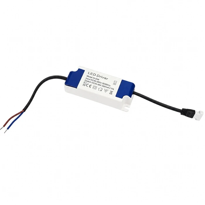 VenCore 6407-50003 - Στρογγυλό LED Πάνελ 25W Θερμό Λευκό 3000K με Ρυθμιζόμενο Στήριγμα Κοπής Οπής Ø17.5 x Υ2.5cm