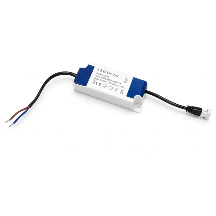 VenCore 6407-50005 - LED Πάνελ Στρογγυλό 35W 4500K Φ22.7 x Υ2.5cm με Ρυθμιζόμενο Στήριγμα Κοπής Οπής