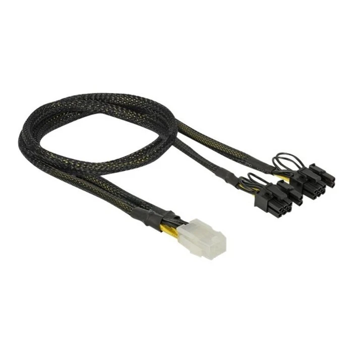Καλώδιο DeLock power cable - 6-pin PCIe Power to 8-pin PCIe Power (6+2) - 30 cm