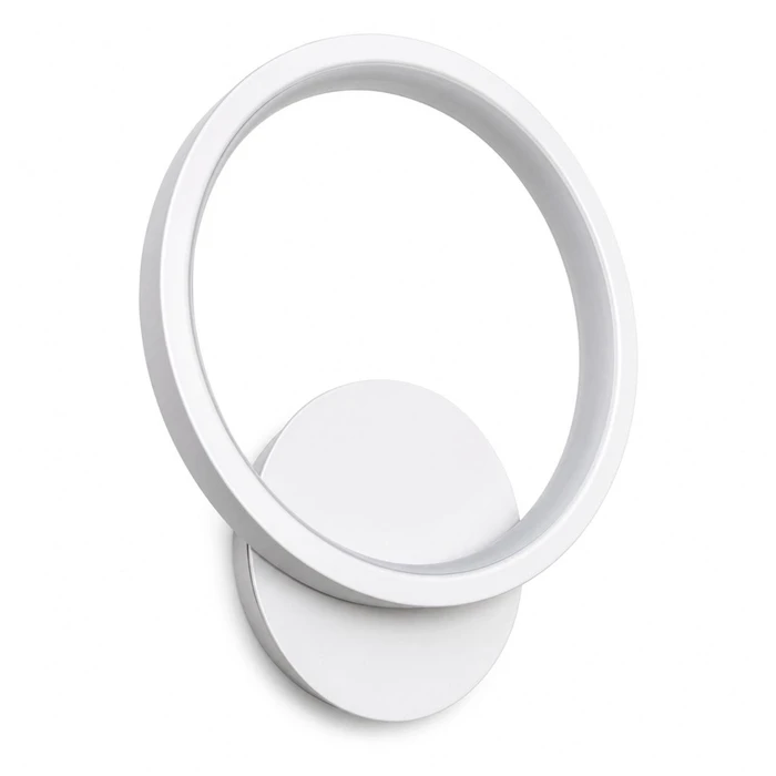VenCore Lunora White 6093-20006 - Modern LED Wall Sconce 12W Adjustable CCT