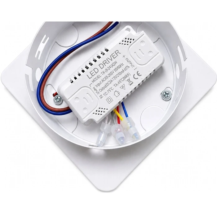 VenCore Elara White 6093-20010 - Επιτοίχιο Φωτιστικό LED 12W CCT Ρυθμιζόμενο Λευκό Αλουμίνιο