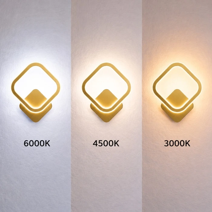 VenCore Elara Gold 6093-20012 - Μοντέρνο Επιτοίχιο Φωτιστικό Απλίκα LED 12W Χρυσό Αλουμίνιο με Ρυθμιζόμενο CCT
