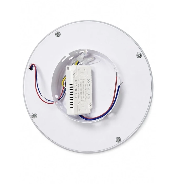 VenCore Noctis White 6093-20014 - Επιτοίχιο Φωτιστικό Απλίκα LED 12W CCT Ρυθμιζόμενο (Λευκό Αλουμίνιο) Φ21 x Υ5cm