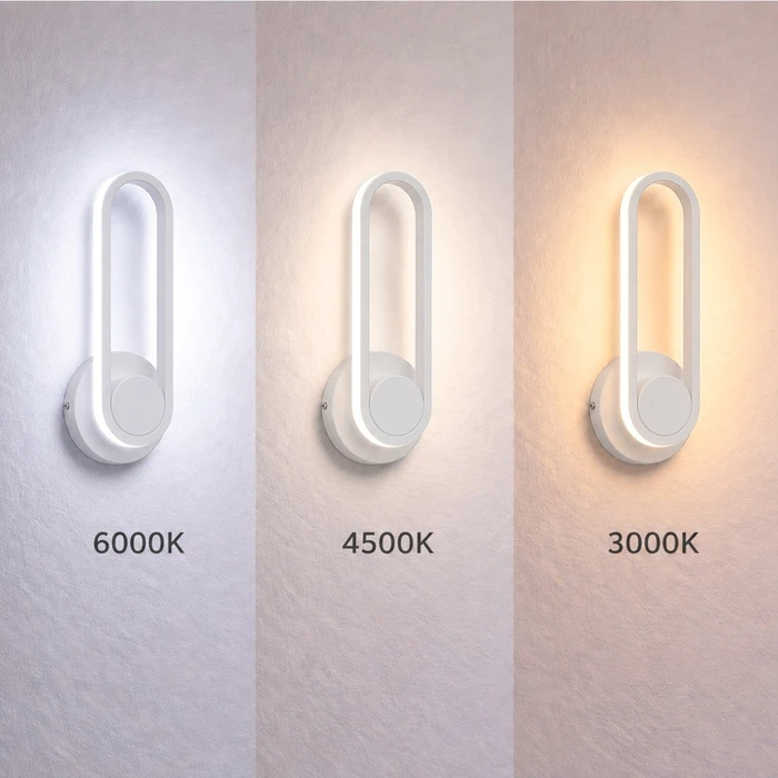 VenCore Solenne White 6093-20022 - Modern LED Wall Light 12W White