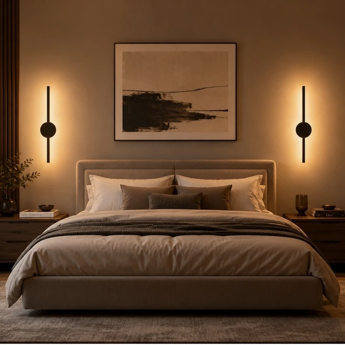VenCore Axion Black 6093-20094 - Modern Wall LED Sconce 12W Black Aluminum with Adjustable CCT