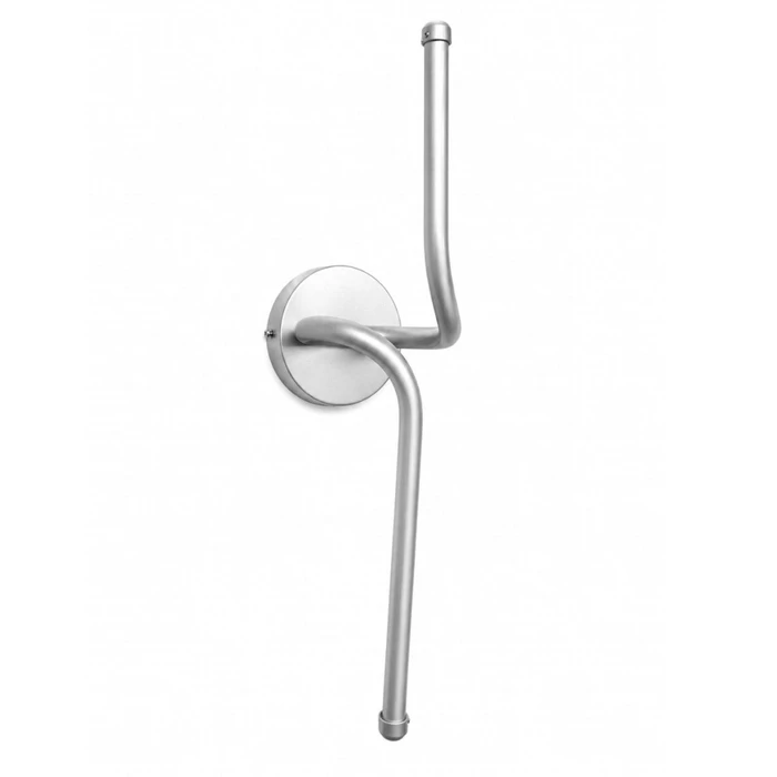 VenCore Aureon Silver 6093-20148 - Μοντέρνο Επιτοίχιο Φωτιστικό LED 12W Ρυθμιζόμενο CCT Ασημί Αλουμίνιο