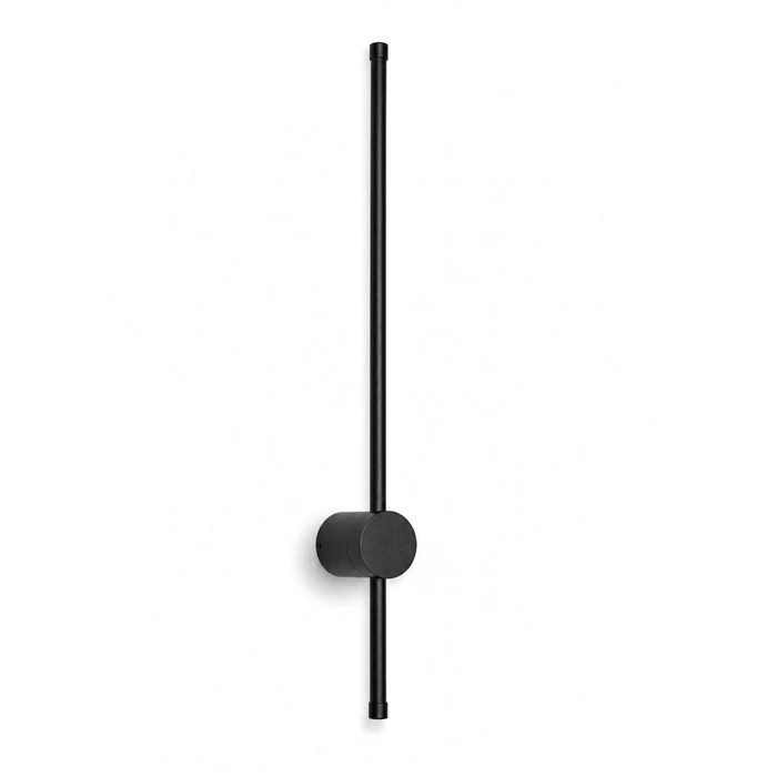 VenCore Serenor Black 6093-20126 - Μοντέρνο Επιτοίχιο Φωτιστικό Απλίκα LED 7W 60cm Μαύρο Αλουμίνιο με Ρυθμιζόμενο CCT