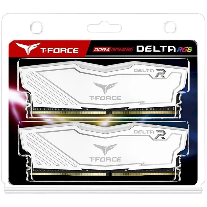 Μνήμη RAM Σταθερού DDR4 16GB Team Group T-Force DELTA RGB - (2 x 8GB Kit) - 3200 UDIMM CL16