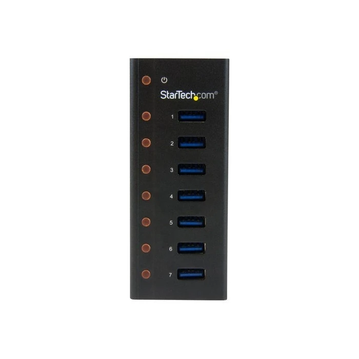 USB Hub StarTech.com 7 Port USB 3.0 Hub - Metal Housing - Desktop or Wall Mountable